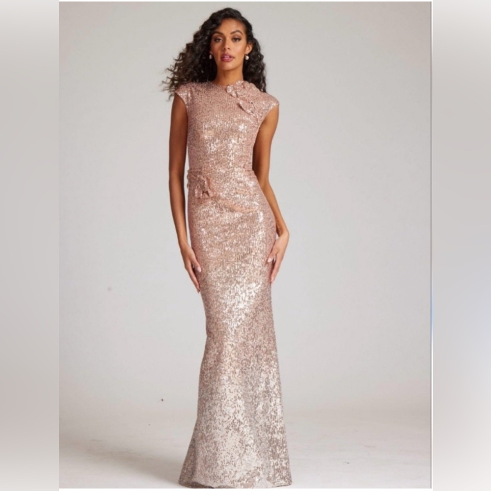 Rickie Freeman Sequin Gown